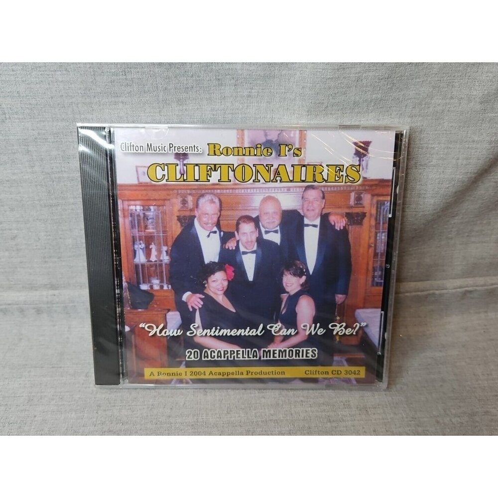 Ronnie I's Cliftonaires – How Sentimental Can We Be? 20 Acappella Memories (CD)